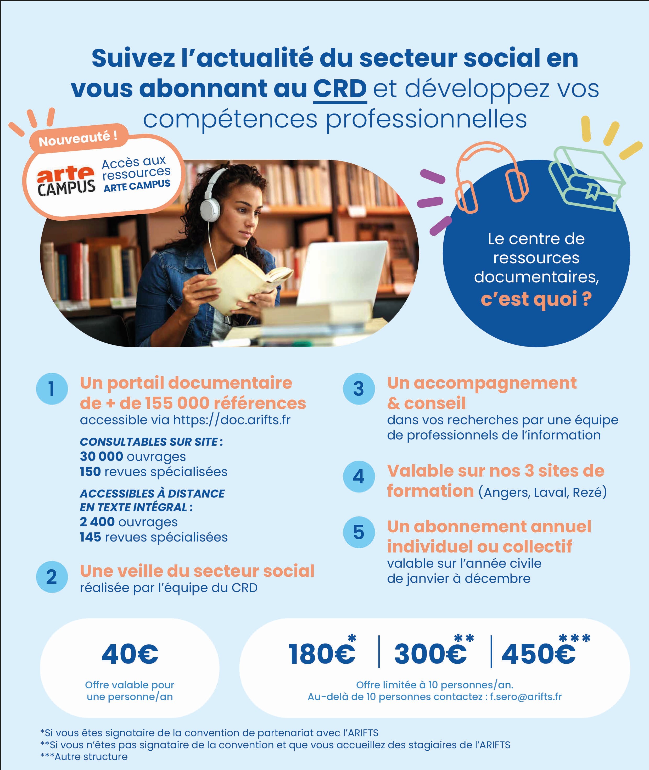 Offre d'abonnement au CRD 2025 2